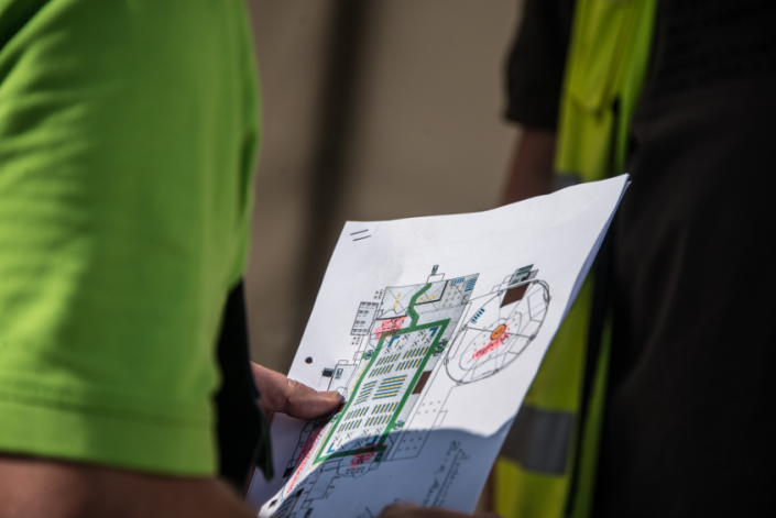 Aufbauplan galerie-aufbauplan
