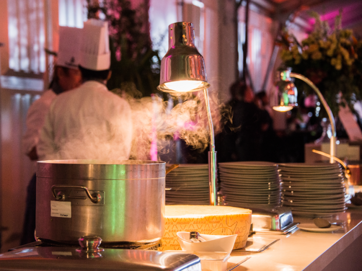 Catering Lampe galerie-buffet-beleuchtung