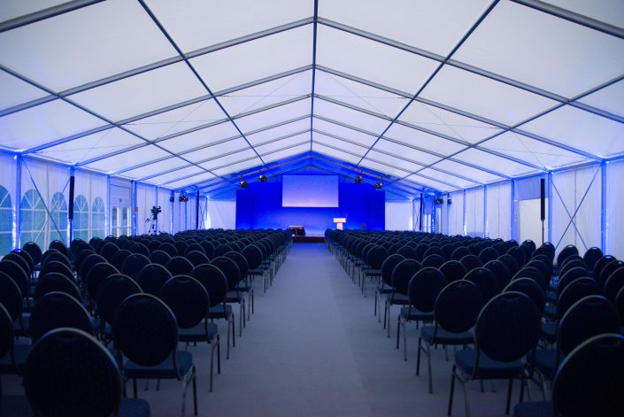 Eventzelt eventzelt-für-eine-präsentation