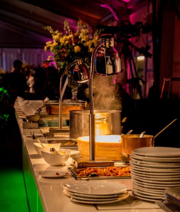 Licht fürs Buffet galerie-kantinenzelt