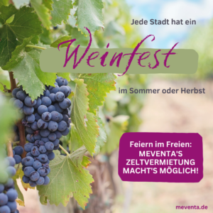 Meventa_Weinfest Partyzelte
