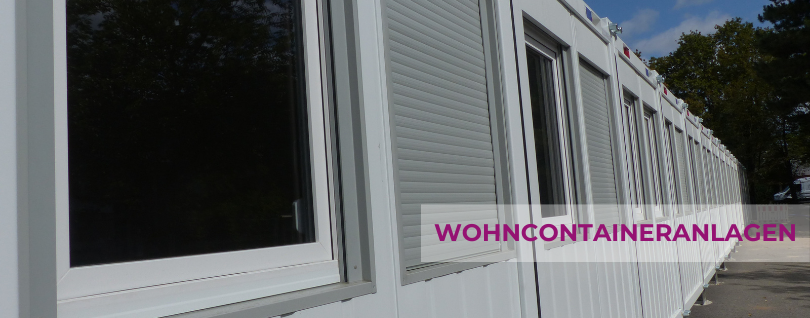 WOHNCONTAINERANLAGEN WOHNCONTAINERANLAGEN